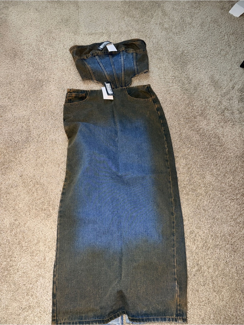 PLT Matching Denim Set - Picture 3 of 4